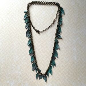 Leaf Layering Necklace